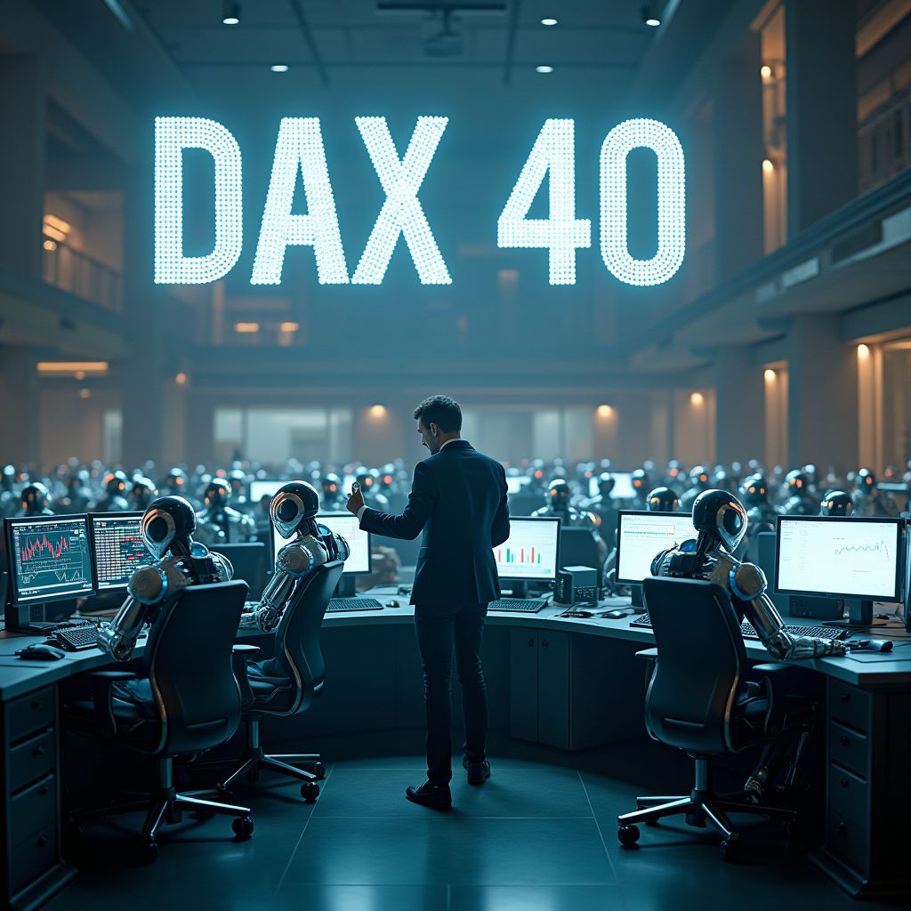Esquema del método XETRA mostrando cómo afecta a la estructura del DAX y a la identificación de oportunidades de trading.