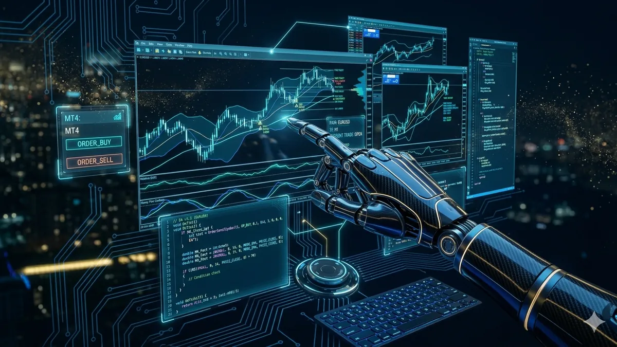 Expert Advisor y automatización de trading en MetaTrader 4 con código MQL4